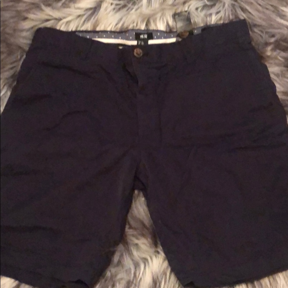 Blue shorts hm